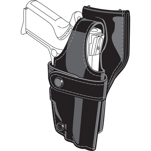 Model 0705 Ssiii Low-ride, Level Iii Retention Duty Holster