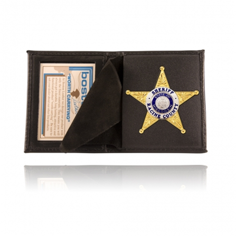 Model 100 Book Style Badge Case