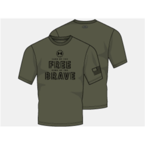 Ua Freedom Free And Brave T-shirt