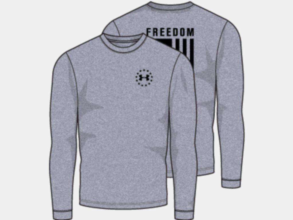 Ua Freedom Flag Long Sleeve T-shirt