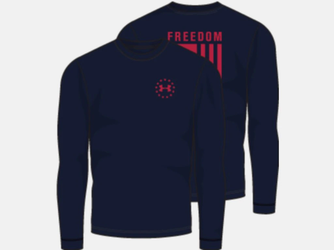 Ua Freedom Flag Long Sleeve T-shirt