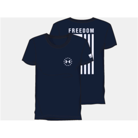 Women's Ua Freedom Flag T-shirt