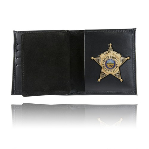 Book Style Badge Wallet