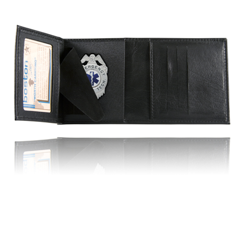 Tri-fold Badge Case Wallet