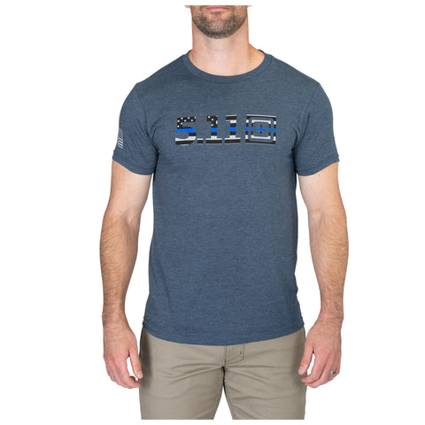 Legacy Blue Flag S-s Tee