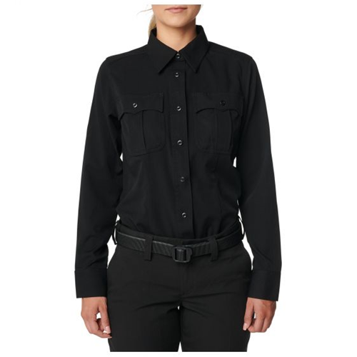 Women's Class A Flex-tac Poly-wool Twill Long Sleeve Shirt