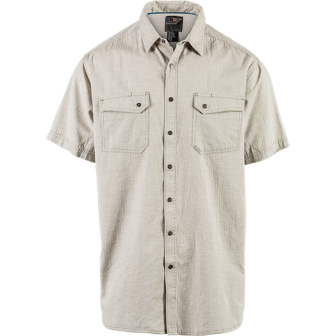 Herringbone S-s Shirt