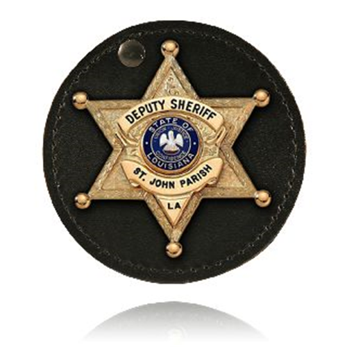 Badge Holder Swivel Round Velc