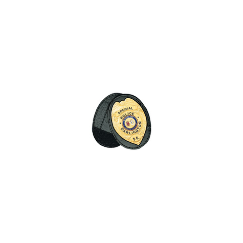 Oval Recessed Badge Holder With Clip