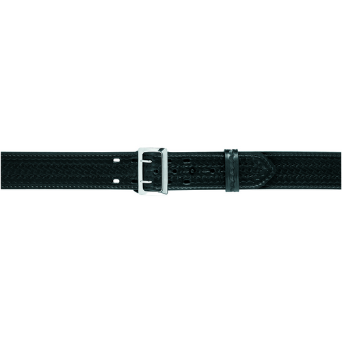 Stitched Edge Sam Browne Duty Belt W- Belt Buckle, 2.25