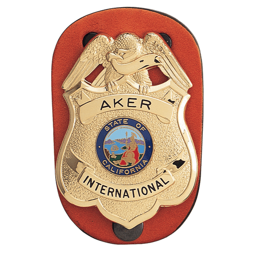 Clip-on Federal Badge Holder