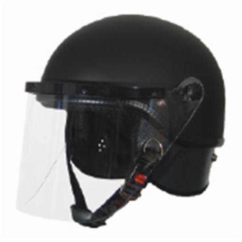 Standard Riot Helmet W- Wire Shield