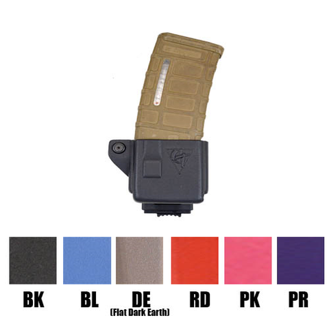 Ar Magazine Pouch W- Push Button Lock Mount