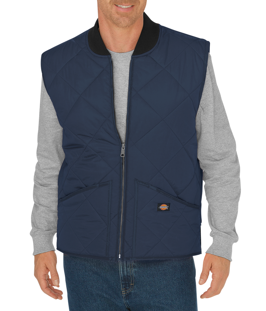 Diamond Quilted Nylon Vest