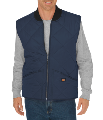 Diamond Quilted Nylon Vest