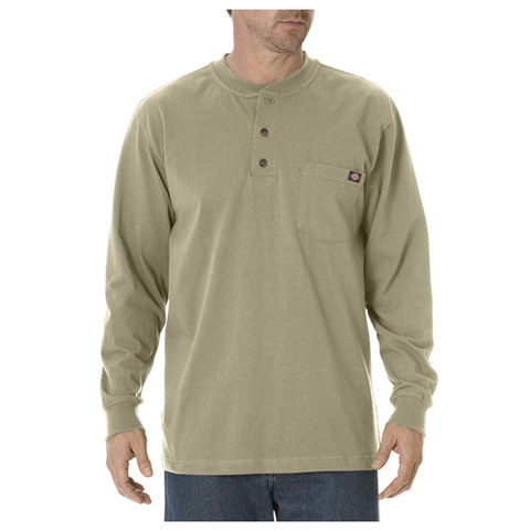 Dickies - Long Sleeve Heavyweight Henley