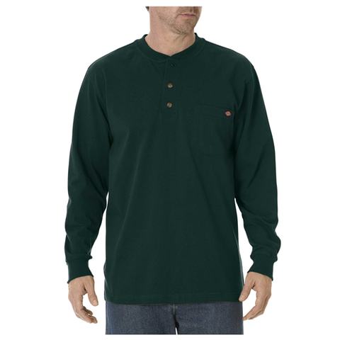 Dickies - Long Sleeve Heavyweight Henley