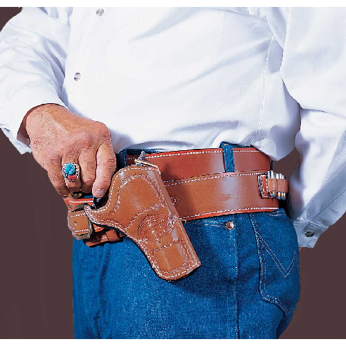 Doc Holliday Cross Draw Western Belt Holster