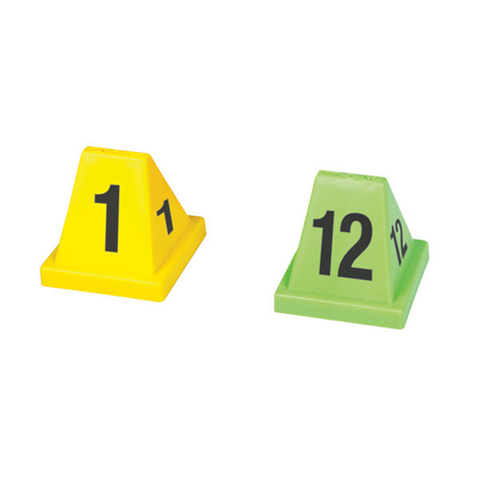 Lettered Versa-cones A-z, Yellow