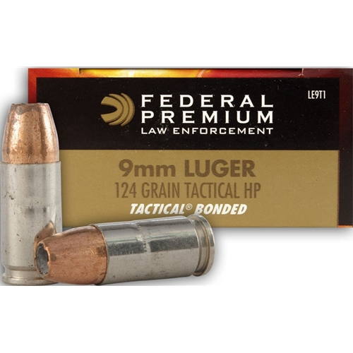 Federal 9mm Luger Ammo