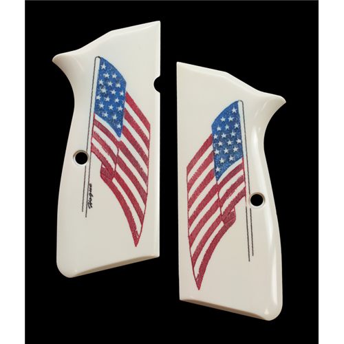 Browning Hi-power - Scrimshaw