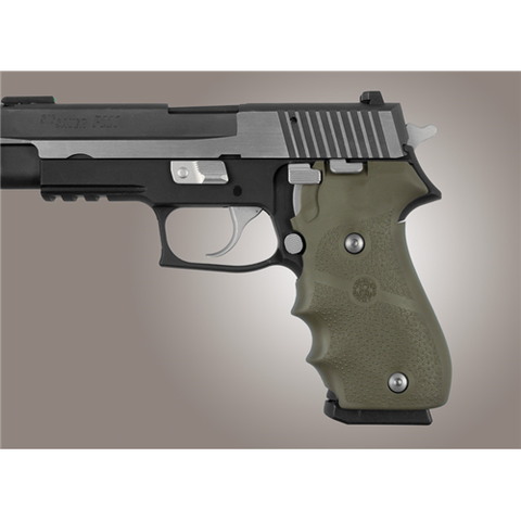 Sig Sauer P220 American Rubber W- Finger Grooves