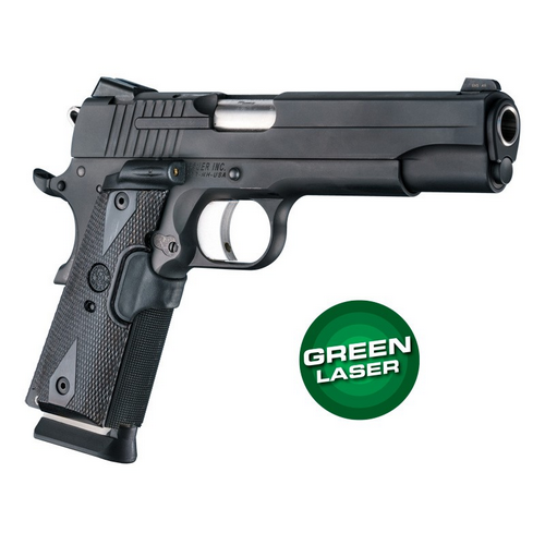 Laser Enhanced Grip Green Laser - Govt. Model 1911