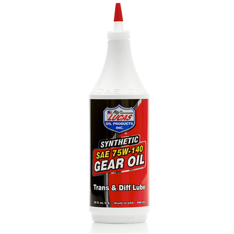 Synthetic Sae 75w-140 Gear Oil