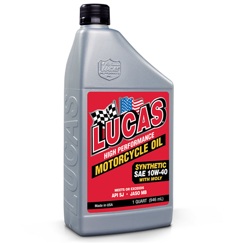 High Performance Synthetic 4t Motorcycle Oil W- Moly - 1 Quart