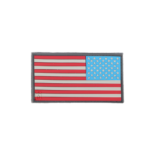 Reverse Usa Flag Small Patch