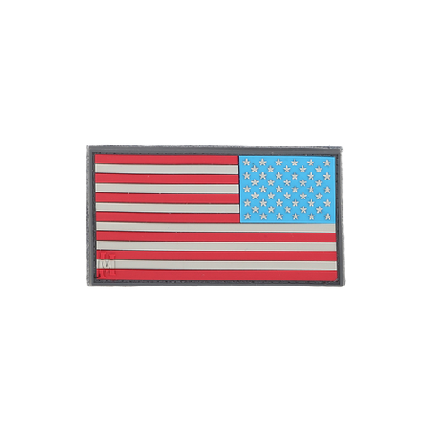 Reverse Usa Flag Small Patch