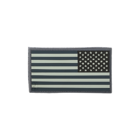 Reverse Usa Flag Small Patch