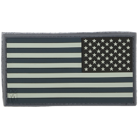 Reverse Usa Flag Large Patch