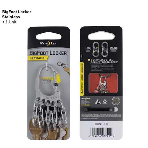 Bigfoot Locker Keyrack