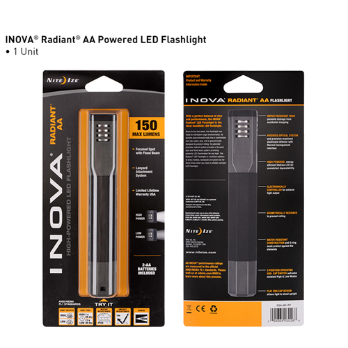 Inova Radiant Aa Powered Led Flashlight