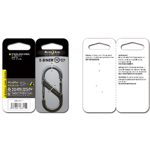 Dual Carabiner Stainless Steel