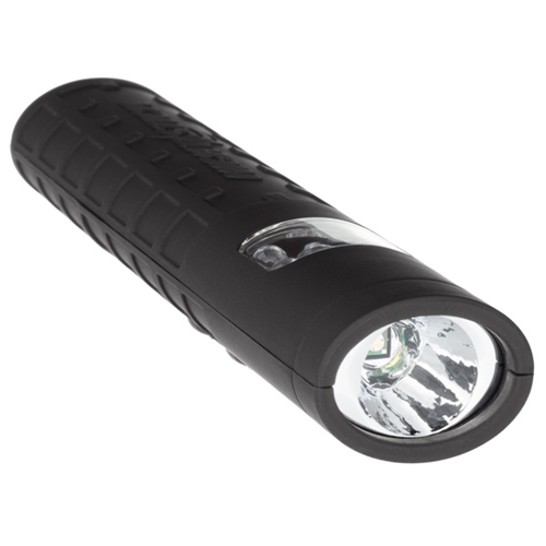 Dual-switch Dual-light Flashlight - 2 Aaa