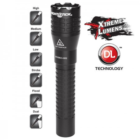 Tactical Dual-light Flashlight - Rechargeable