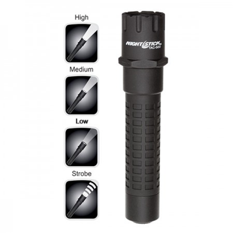 Polymer Multi-function Tactical Flashlight - Rechargeable