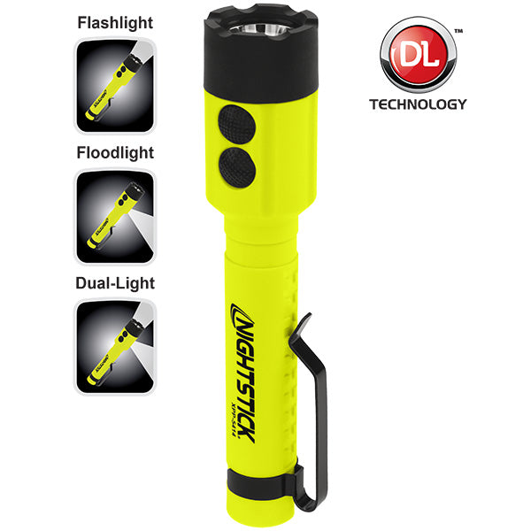 X-series Dual-light Flashlight W-tail Magnet