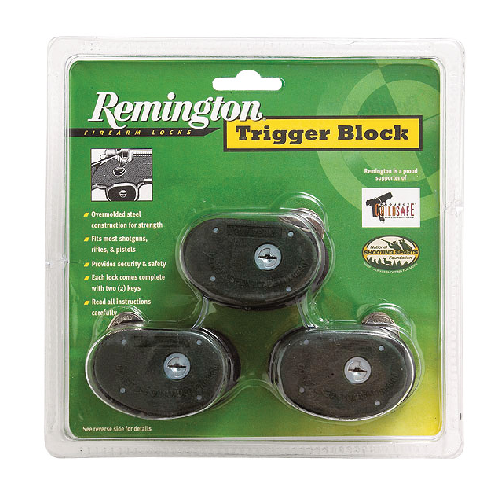 Trigger Black (keyed Alike) - 3 Pack