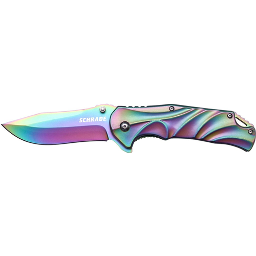 Rainbow Liner Lock Knife