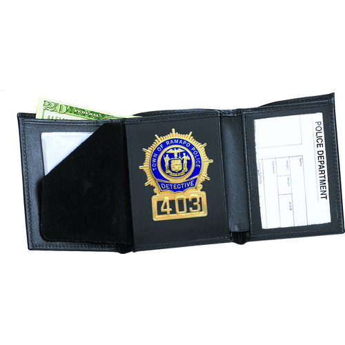 Tri-fold Badge Wallet - Dress