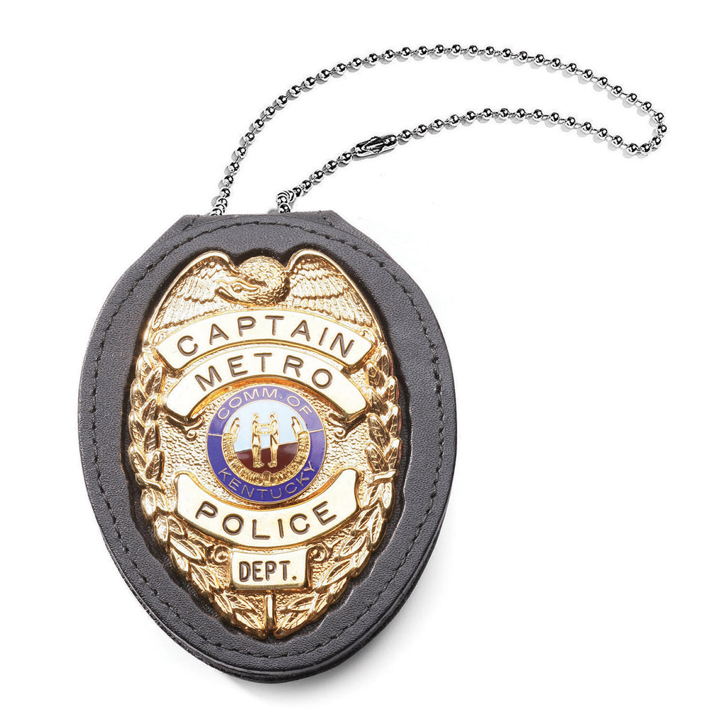 Recessed Clip On Badge Holder