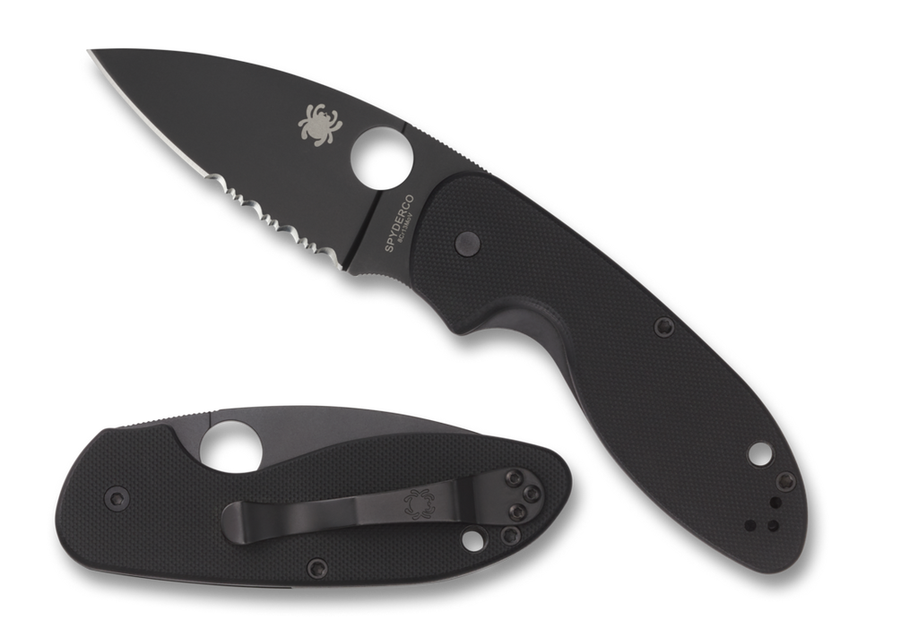 Efficient G-10 Plainedge Black Blade