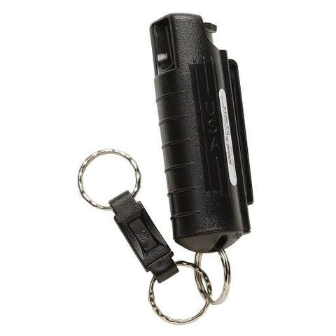 Key Case Pepper Spray W- Quick Release Key Ring