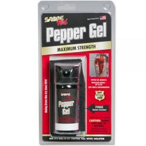 Tactical Pepper Gel With Flip Top & Belt Holster