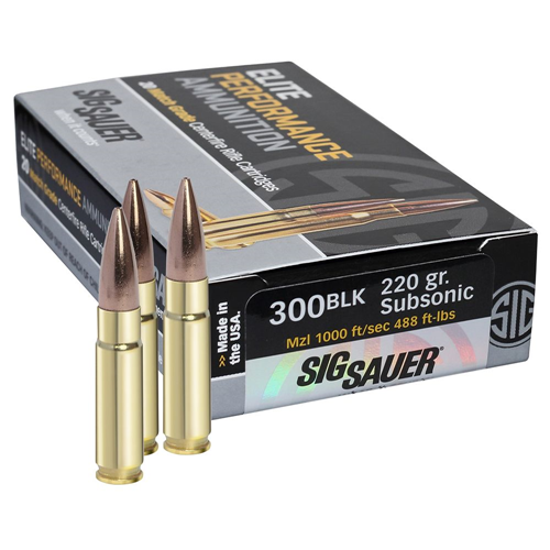 Sig Sauer .300 Blackout Ammo