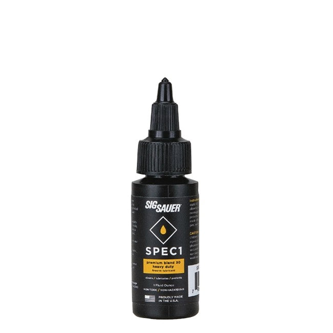 Spec1 - 1oz Premium Blend, 30wt, Synthetic Firearm Lubricant