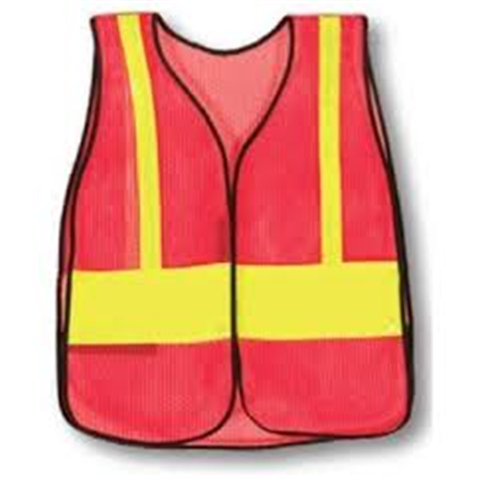 Orange Deluxe Safety Vest